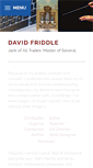Mobile Screenshot of davidfriddle.com